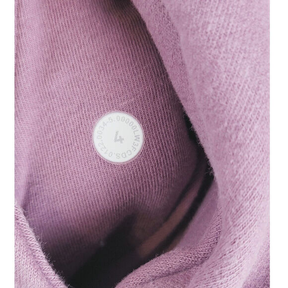 LULULEMON LOUNGEFUL HOODIE IN VINTAGE PLUM, SZ 4 - Picture 5 of 11